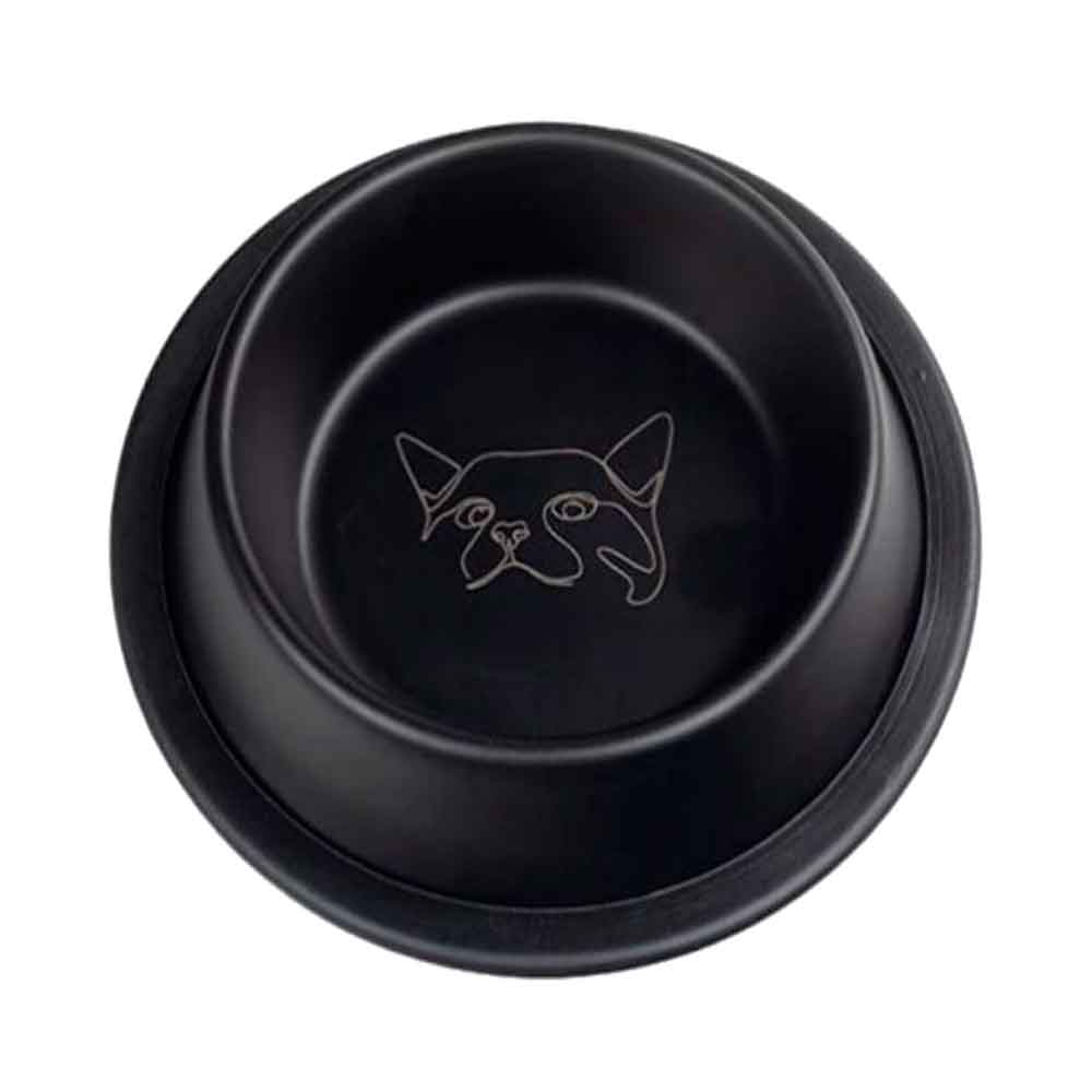 EuroDog Oripet Asr Fpcl Lazer İşlemeli Kedi Mama Su Kabı 16 Oz